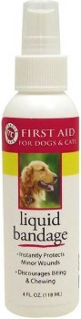 Miracle Care Liquid Bandage Spray for Cats and Dogs 4oz