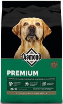 Diamond Premium Adult Formula, Dry Dog Food, 20lb