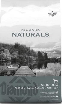 Diamond Naturals Senior Formula, Dry Dog Food, 35lb