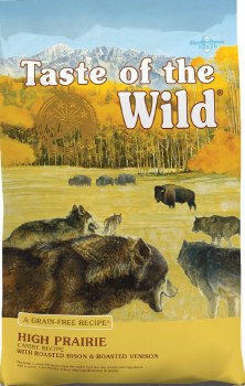 Taste of the Wild High Prairie Venison and Bison Recipe Grain Free Dry Dog Food 28lb