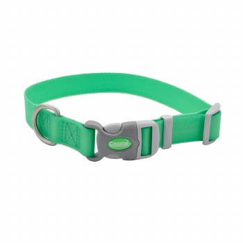Coastal Pet Pro Waterproof Collar, 1inch X 14-20 inch, Lime