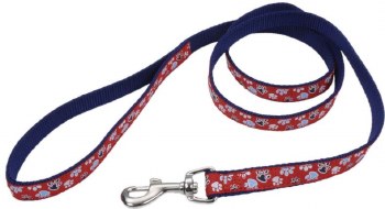 5/8 inch Ribbon Lead Polka Dot