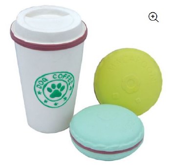 Coffee Cup & 2 Cookies Toy