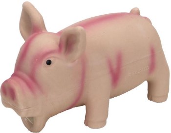 Rascals Latex 7.5 inch Grunting Pig Pink