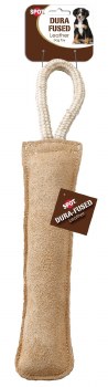 Spot Dura-Fused Leather Retriever, Tan, 15 inch