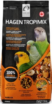 Hagen Tropimix Enrichment Small Parrot Bird Food 4lb