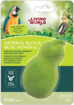 Living World Mineral Pear Beak Block