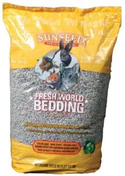 Sunseed Vitakraft Fresh World Original Small Animal Bedding with Baking Soda, Gray, 975CI