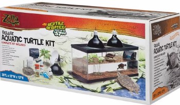 Zilla Deluxe Aquatic Turtle Kit 20 Gallon