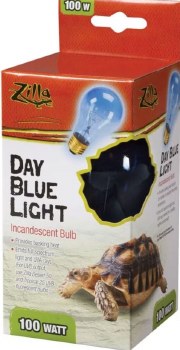 Zilla Incandescent Day Blue Heat Reptile Bulb 100W