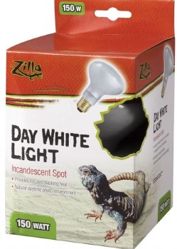 Zilla Incandescent Day White Heat Spot Reptile Bulb 150W