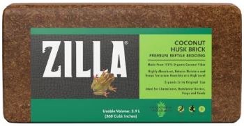 Zilla Compressed Coconut Husk Reptile Bedding 1.43lb