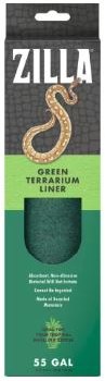 Zilla Terrarium Liner, Green, 55 Gallon