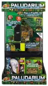 Zoo Med Lab Paludarium, Terrarium, and Aquarium Habitat, 10 Gallon, 12 inch x 12 inch x 24 inch