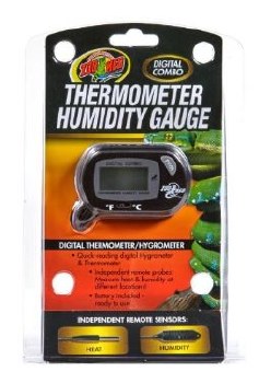 Zoo Med Lab Digital Combo Terrarium Thermometer and Humidity Gauge