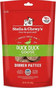 Stella & Chewy's Freeze Dried Patties with Duck Duck Goose 14oz