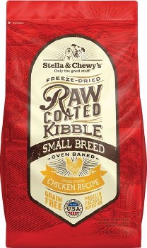 Stella & Chewy's Grain Free Small Breed Freeze Dried Raw Coated Chicken Recipe Dry Dog Food 3.5lb