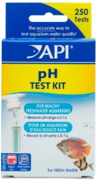 API pH Test Kit for Freshwater Aquariums 250 count