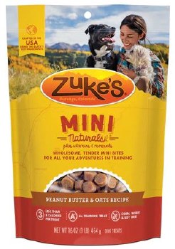 Zukes Mini Nat PB/Oat 16oz