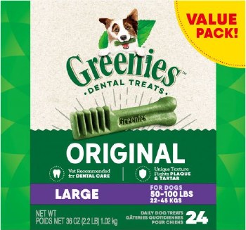 Greenies Dental Orignal Large 24 Count