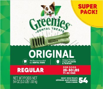 Greenies Dental Orignal Regular 54 Count