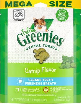 Greenies Feline Catnip, Cat Treat, 4.6oz