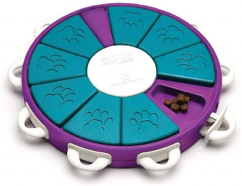 Outward Hound Twister Puzzle Dog Toy, Purple
