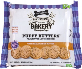 Three Dog Bakery Puppy Butters, 11.8oz