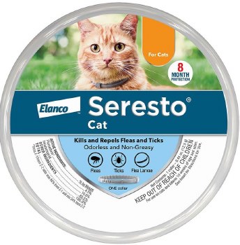 Bayer Seresto Flea And Tick Collar 8 Months Protection For Cats