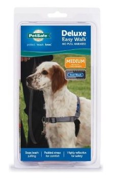 Petsafe Deluxe Easy Walk Dog Harness, Gray, Medium