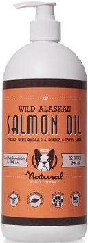 Natural Dog Wild Alaskan Salmon Oil 32oz