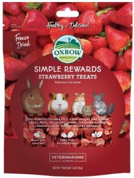 Oxbow Strawberry Treats .50oz