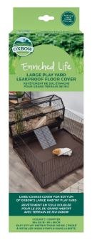 Oxbow Enriched Life Leakproof Floor Cover and Play Yard for Small Animals, Large