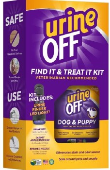 Tropiclean Urine Off Dog & Puppy Find It Treat It Kit, Dog Cleaning Supplies