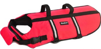 Zippy Paws Adventure Life Jacket, Red Black, Dog Seasonal, Extra Large