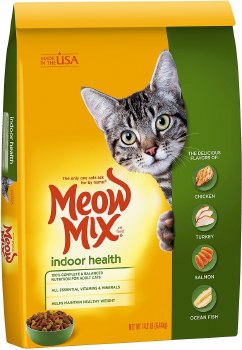 Meow Mix Adult Indoor Health Formula Dry Cat Food 14.2lb