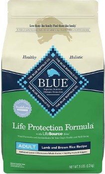 Blue Buffalo Life Protection Adult Formula Lamb and Brown Rice Recipe Dry Dog Food 6lb