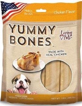 Loving Pets Yummy Bone Chik Medium 13oz