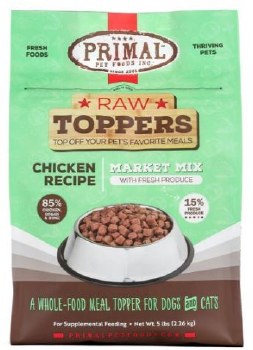 Primal Market Mix Topper Chicken for Dog & Cat 5lb