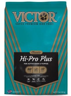 Victor Hi Pro Plus Formula Dry Dog Food 15lb