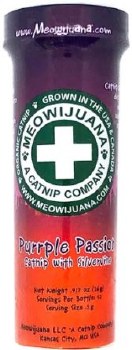 Meowijuana Purple Passion Catnip and Silverine Blens, 26g