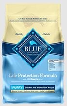 Blue Buffalo Life Protection Puppy Formula Chicken and Brown Rice Recipe Dry Dog Food 30 lbs