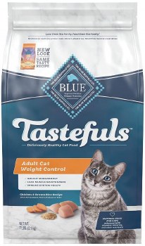 Blue Buffalo Weight Control Chicken and Brown Rice Recipe Adult Dry Cat Food 7lb
