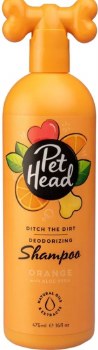 PetHead Ditch the Dirt Dog Shampoo, Orange Scented, 16oz