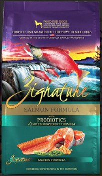 Zignature Limited Ingredient Formula Salmon and Chickpea Recipe Grain Free Dry Dog Food 4lb
