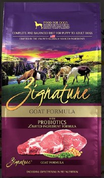 Zignature Limited Ingredient Formula Goat and Peas Recipe Grain Free Dry Dog Food 25lb