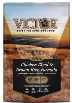 Victor Select Chicken Meal and Brown Rice Dry Dog Food 5lb