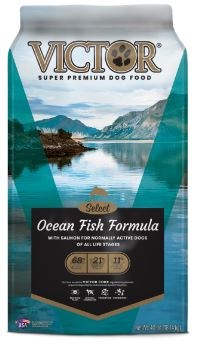 Victor Select Ocean Fish Formula with Alaskan Salmon Dry Dog Food 40lb