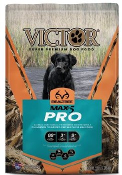 Victor Realtree Max-5 PRO Formula Beef and Brown Rice Recipe Dry Dog Food 5lb