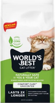 World's Best Clumping Litter, Cat Litter, 8lb